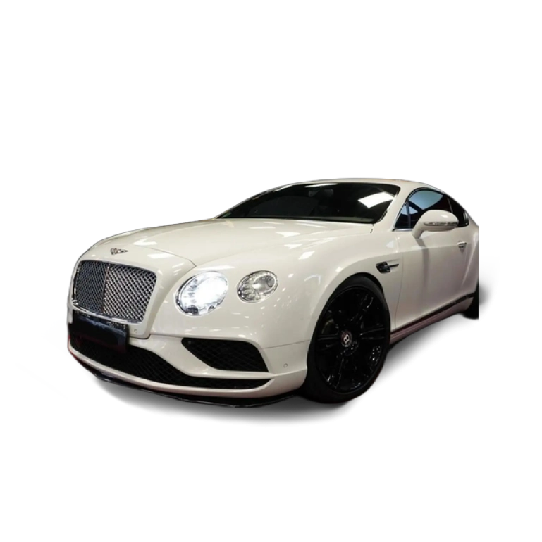 Renting Bentley Continental GT V8 Blanco 1