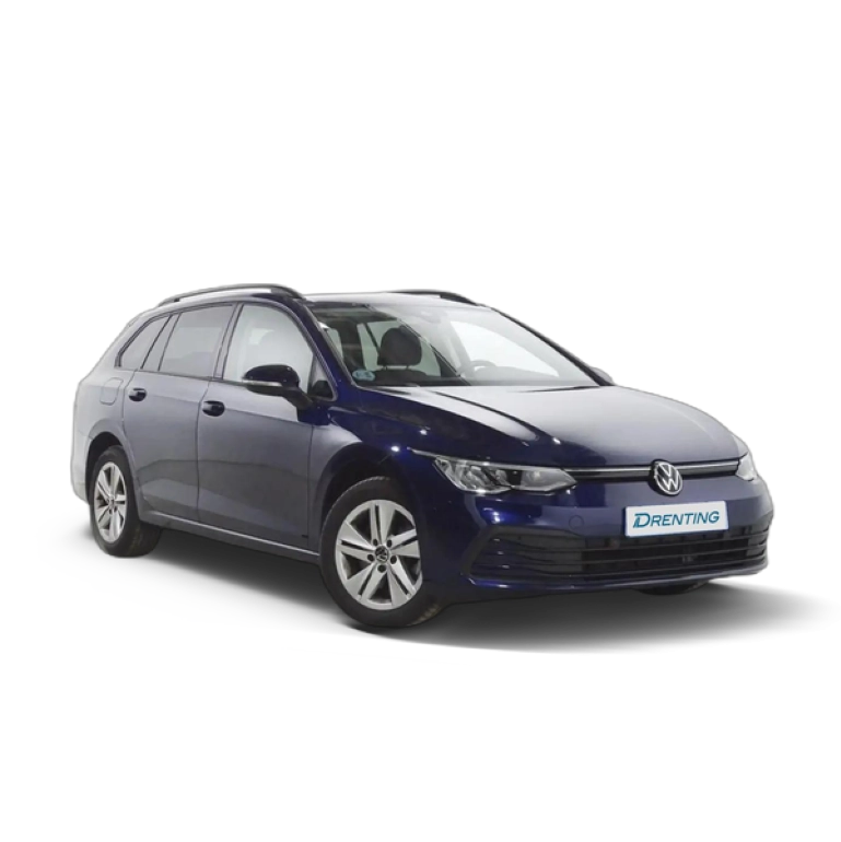 Renting Volkswagen Golf Variant 2.0TDI Life 85kW Azul