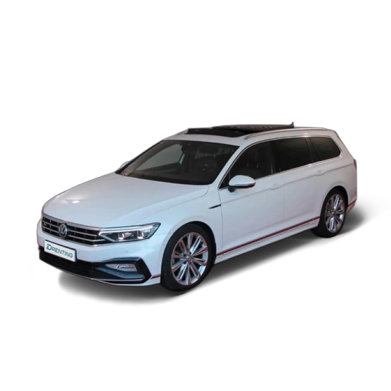 Renting Volkswagen Passat Variant 2.0TDI R-Line DSG7 Blanco