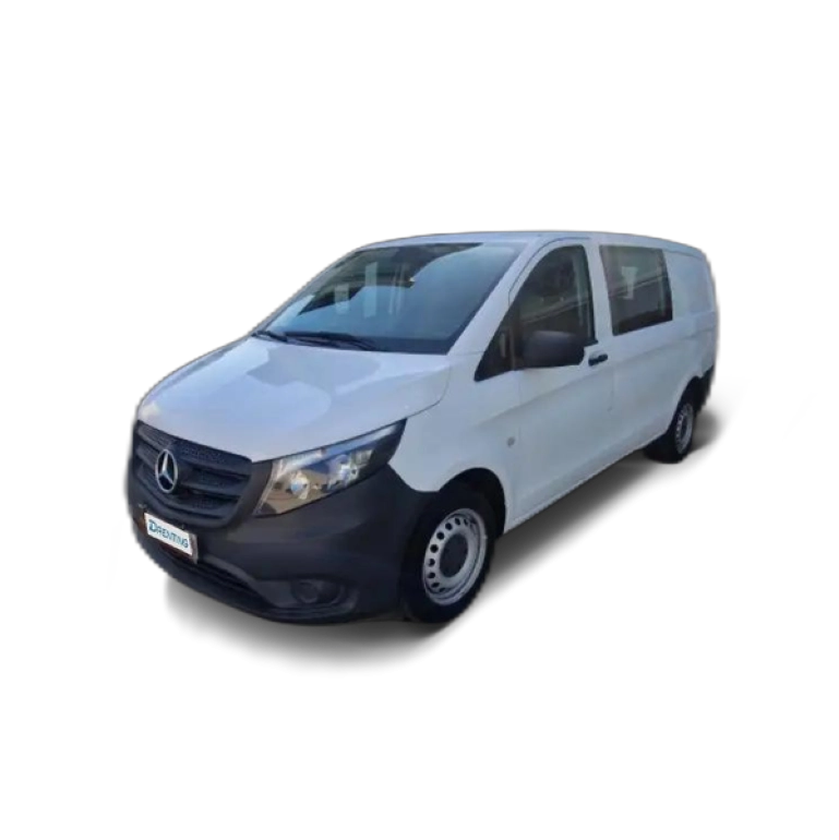 Renting Mercedes-Benz Vito Mixto 111CDI Larga Blanco
