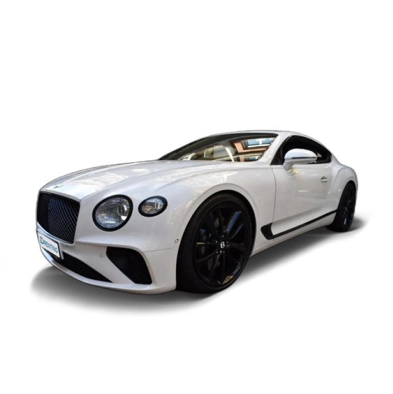 Renting Bentley Continental GT W12 Blanco