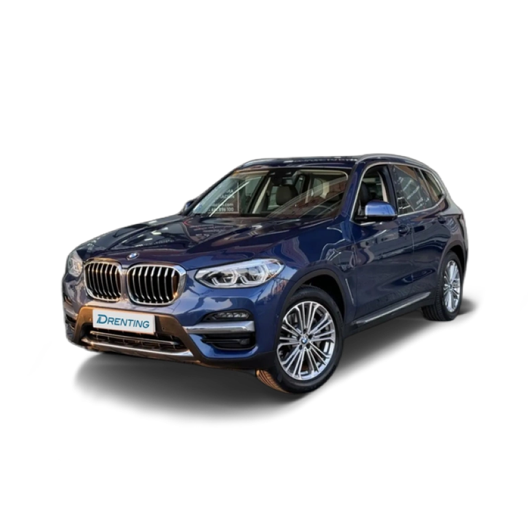 Renting BMW X3 xDrive 30e xLine Azul 1