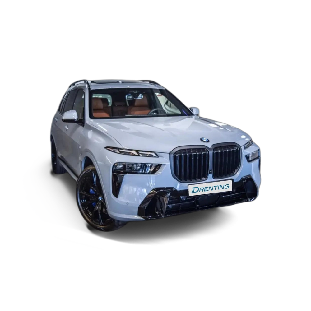 Renting BMW X7 xDrive 40dA M Sport Pro Gris