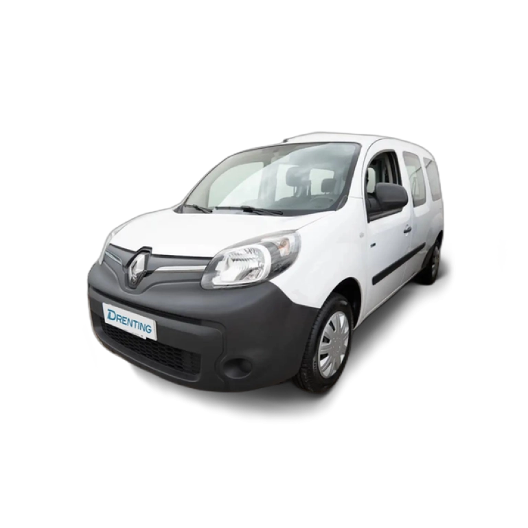 Renting Renault Kangoo Z.E. Maxi 5pl. Blanco