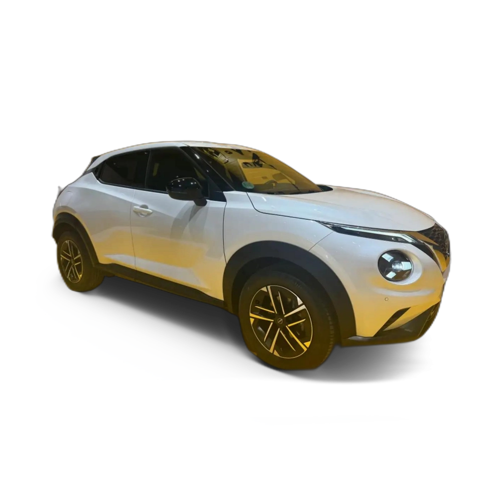 Renting Nissan Juke 1.0 DIG-T N-Connecta 4&#215;2 DCT 7 114 Blanco