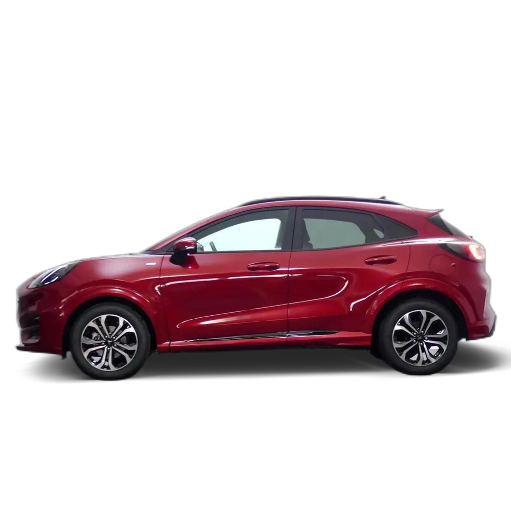 Renting Ford Puma 1.0 ECOBOOST 92KW MHEV ST-LINE 125CV 5P Rojo