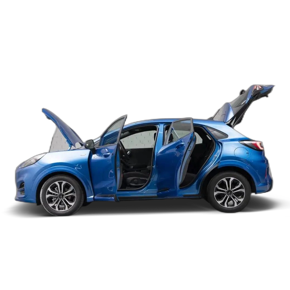 Renting Ford Puma 1.0 ECOBOOST 92KW MHEV ST-LINE DCT 125 5P Azul