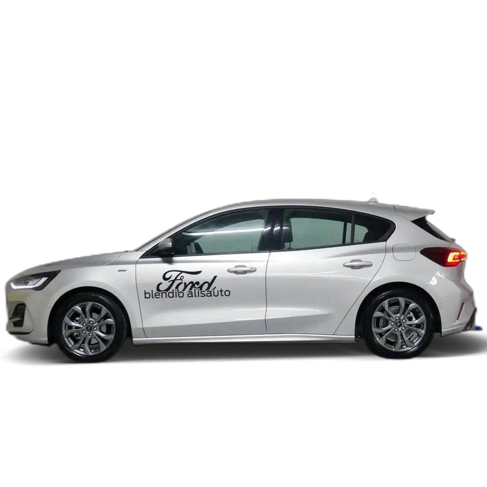 Renting Ford Focus 1.0 ECOBOOST MHEV 114KW ST-LINE 155 5P Plateado