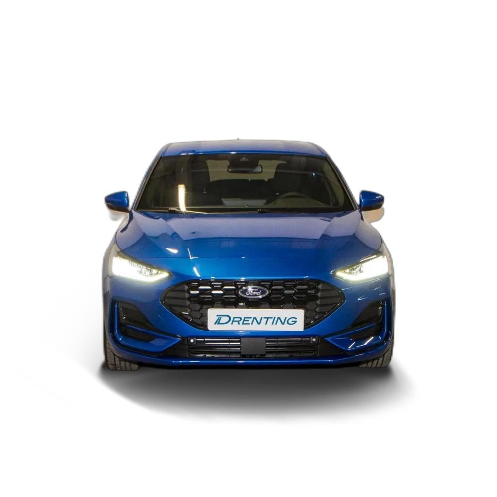 Renting Ford Focus 1.0 ECOBOOST MHEV 114KW ST-LINE X 155 5P Azul