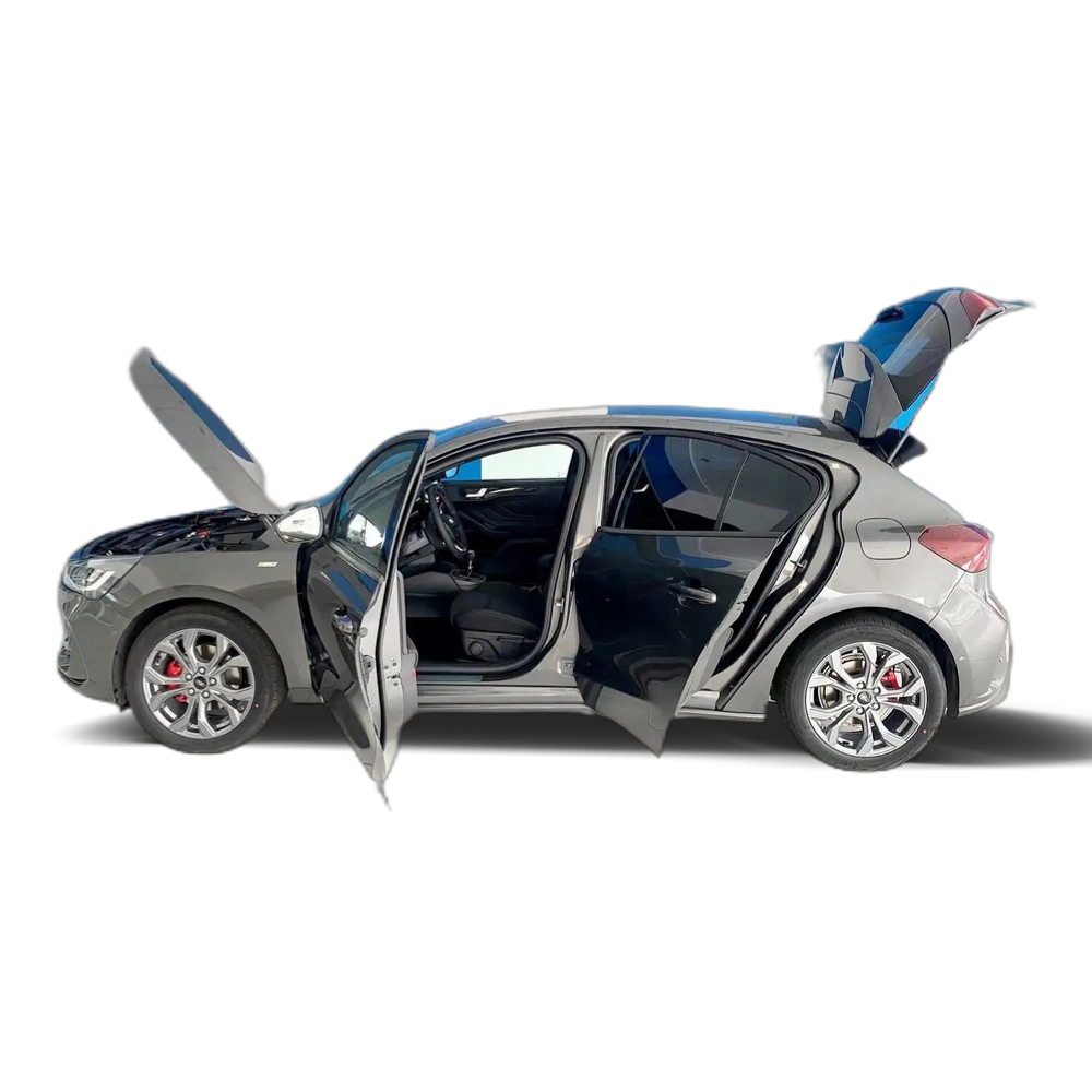 Renting Ford Focus 1.0 ECOBOOST MHEV 92KW ST-LINE DESIGN 125CV 5P Gris