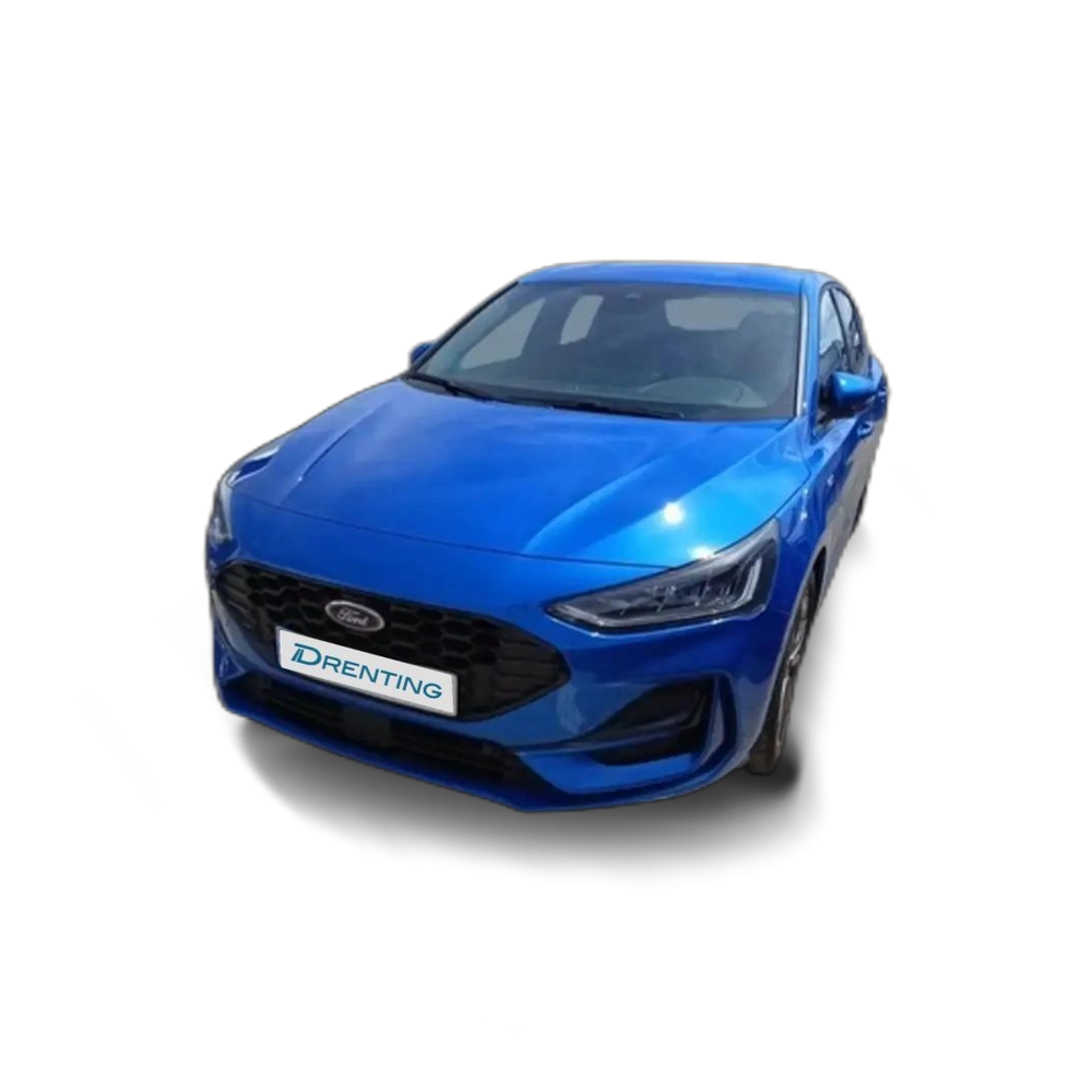 Renting Ford Focus 1.0 Ecoboost MHEV ST-Line 125 Azul