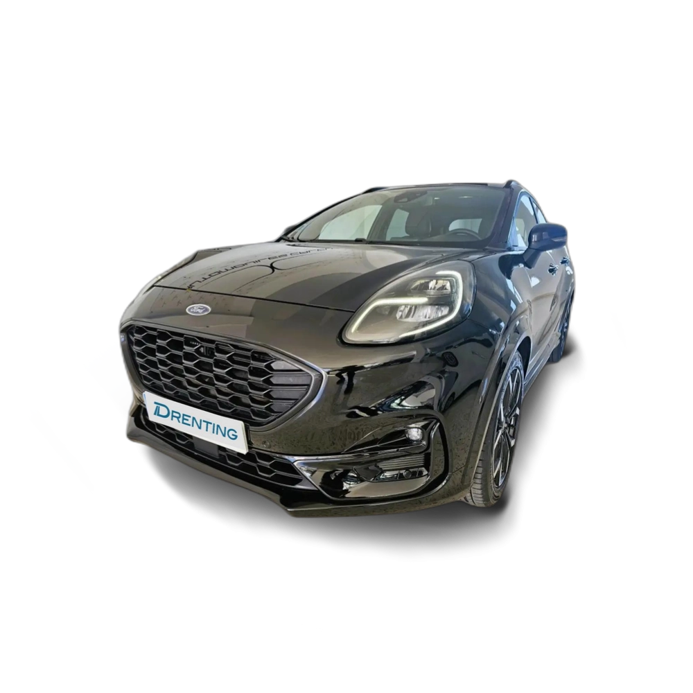 Renting Ford Puma 1.0 EcoBoost MHEV ST-Line 155 Negro