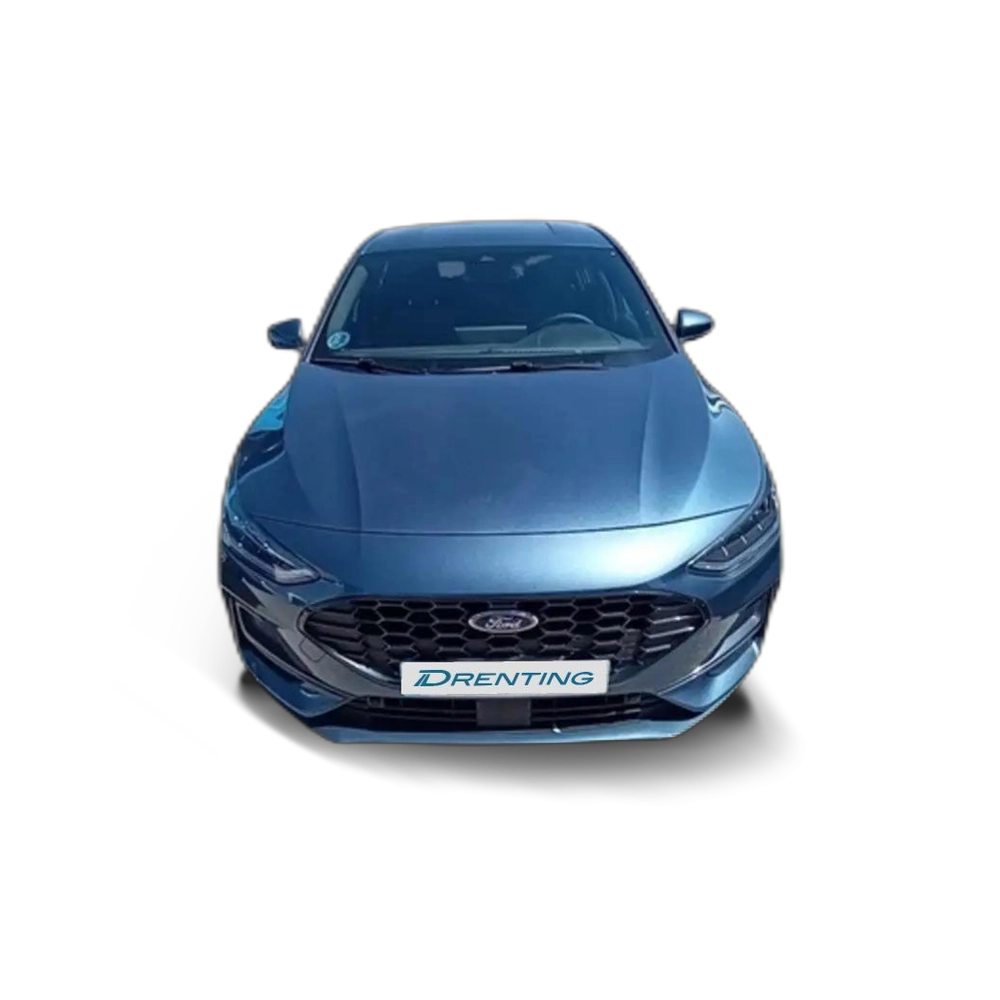 Renting Ford Focus 1.0 Ecoboost MHEV ST-Line X 125 Azul 1
