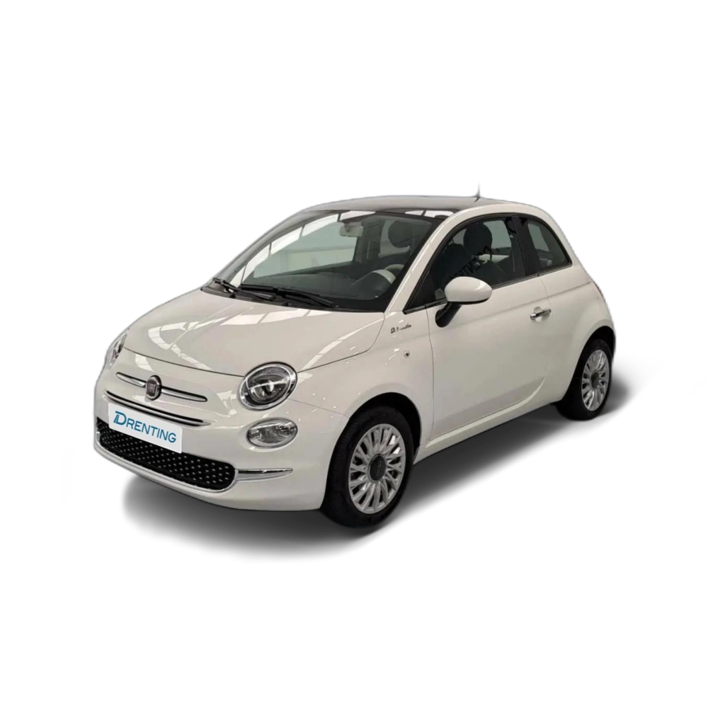 Renting Fiat 500 1.0 Hybrid 51KW (70 CV) Dolcevita Blanco 2 9