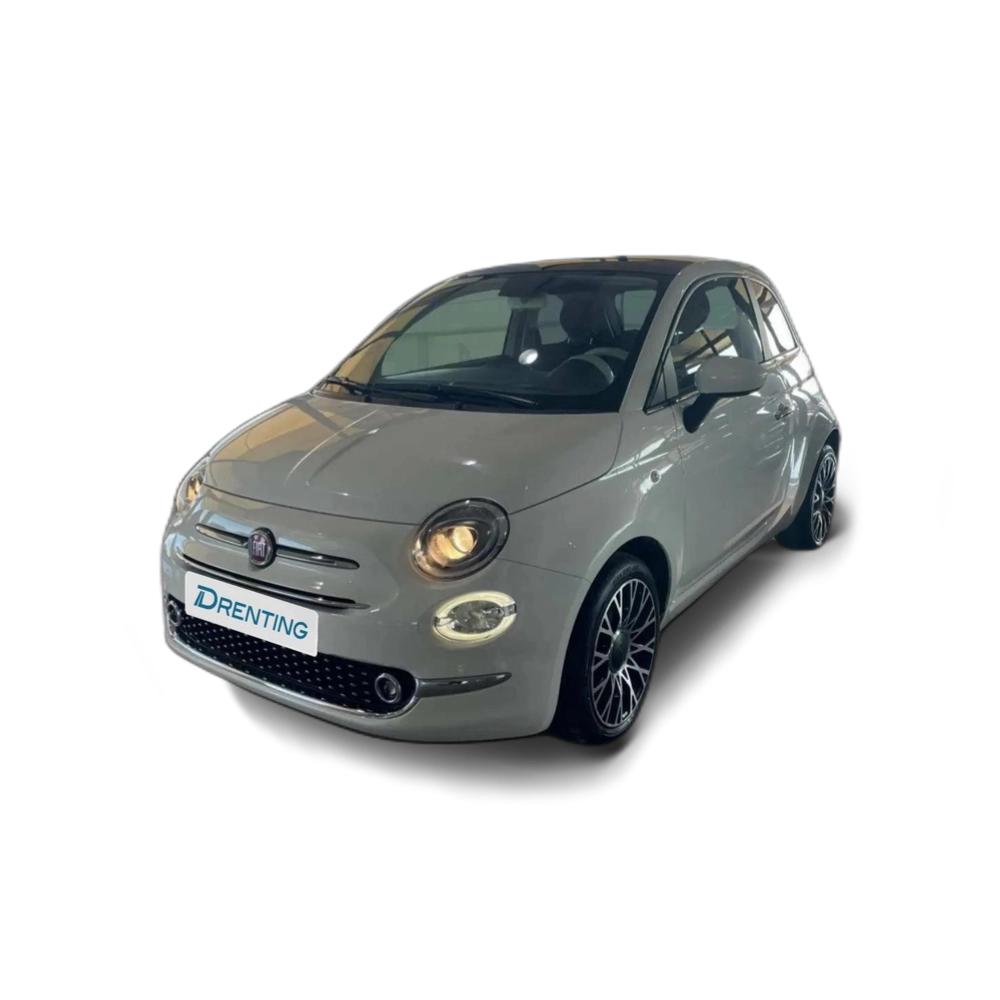 Renting Fiat 500 1.0 Hybrid 51KW (70 CV) Dolcevita Blanco 1