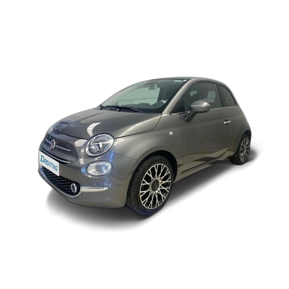 Renting Fiat 500 1.0 Hybrid 51KW (70 CV) Dolcevita Gris