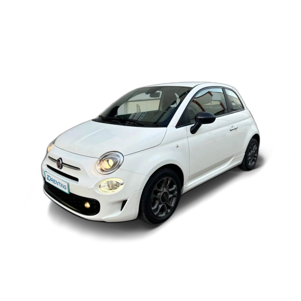 Renting Fiat 500 1.0 Hybrid Connect 52kW Blanco 1