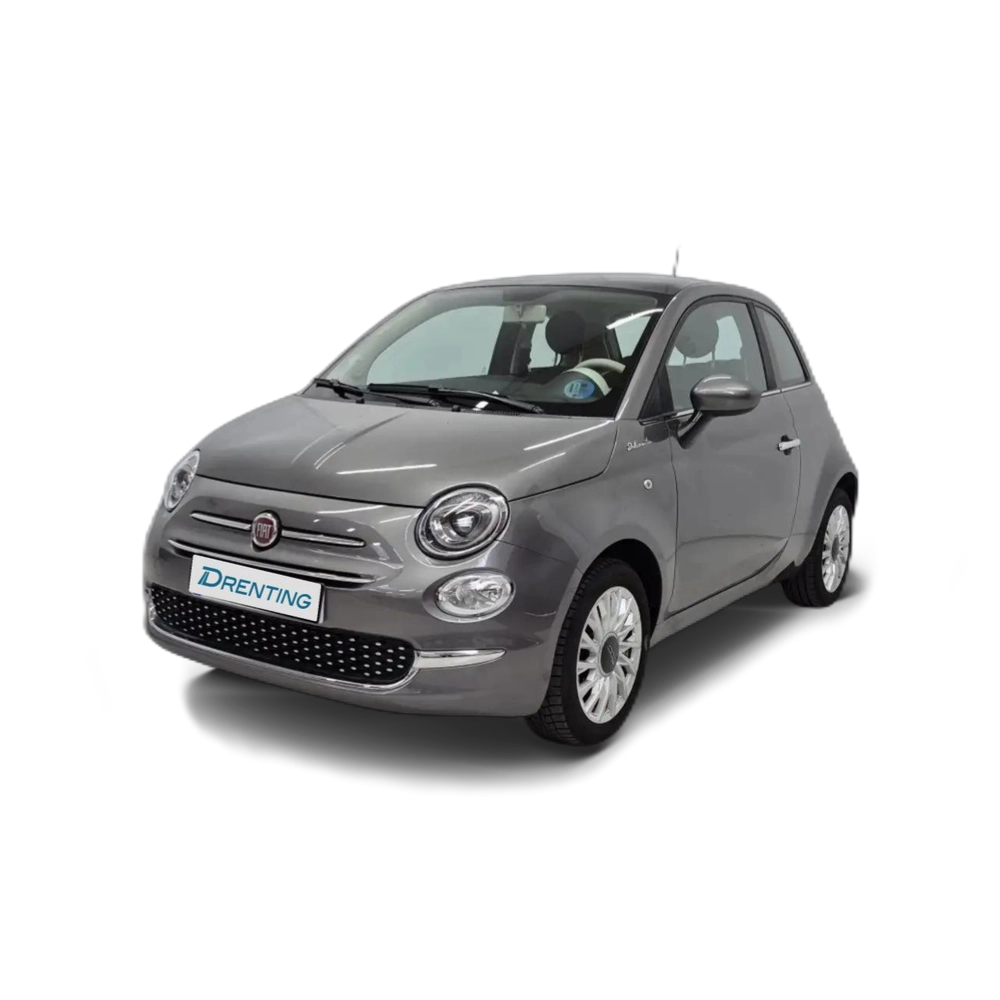 Renting Fiat 500C 1.0 Hybrid Dolcevita 52kW Gris