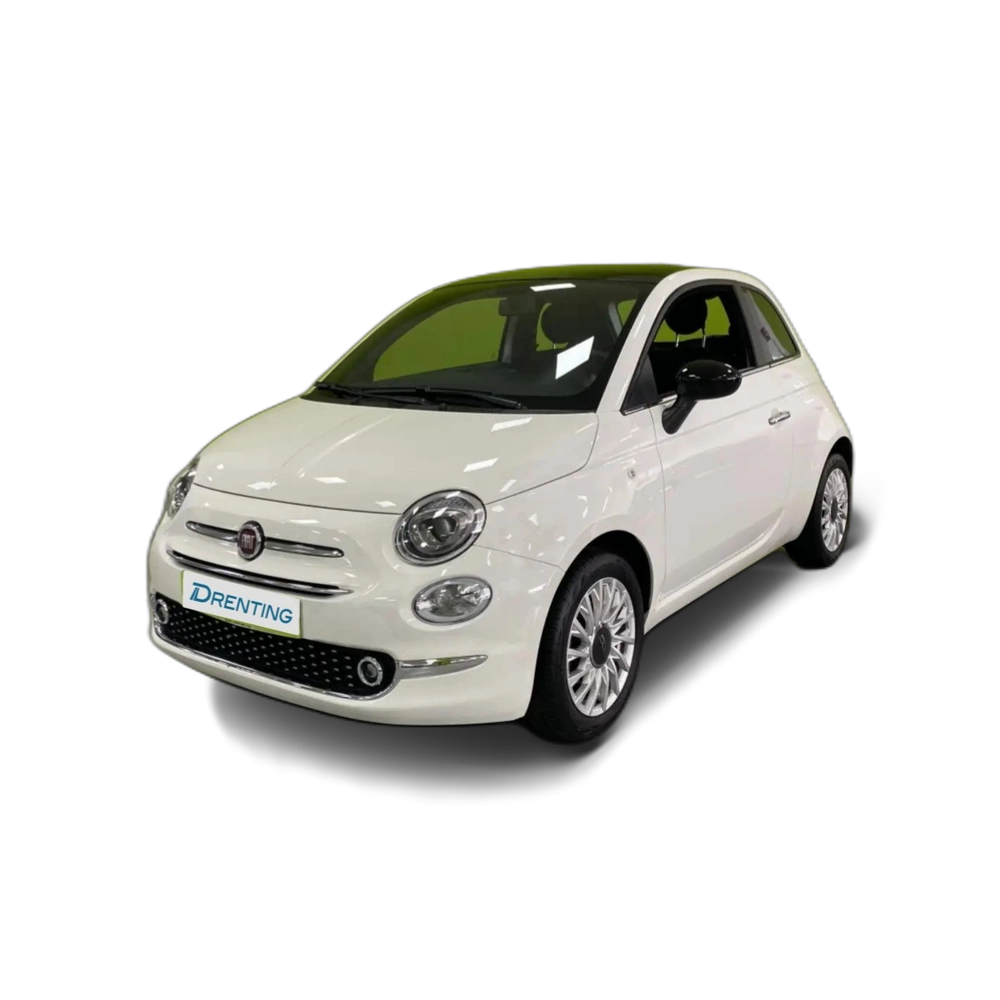 Renting Fiat 500 1.0 Hybrid Dolcevita 52kW Blanco 3 5
