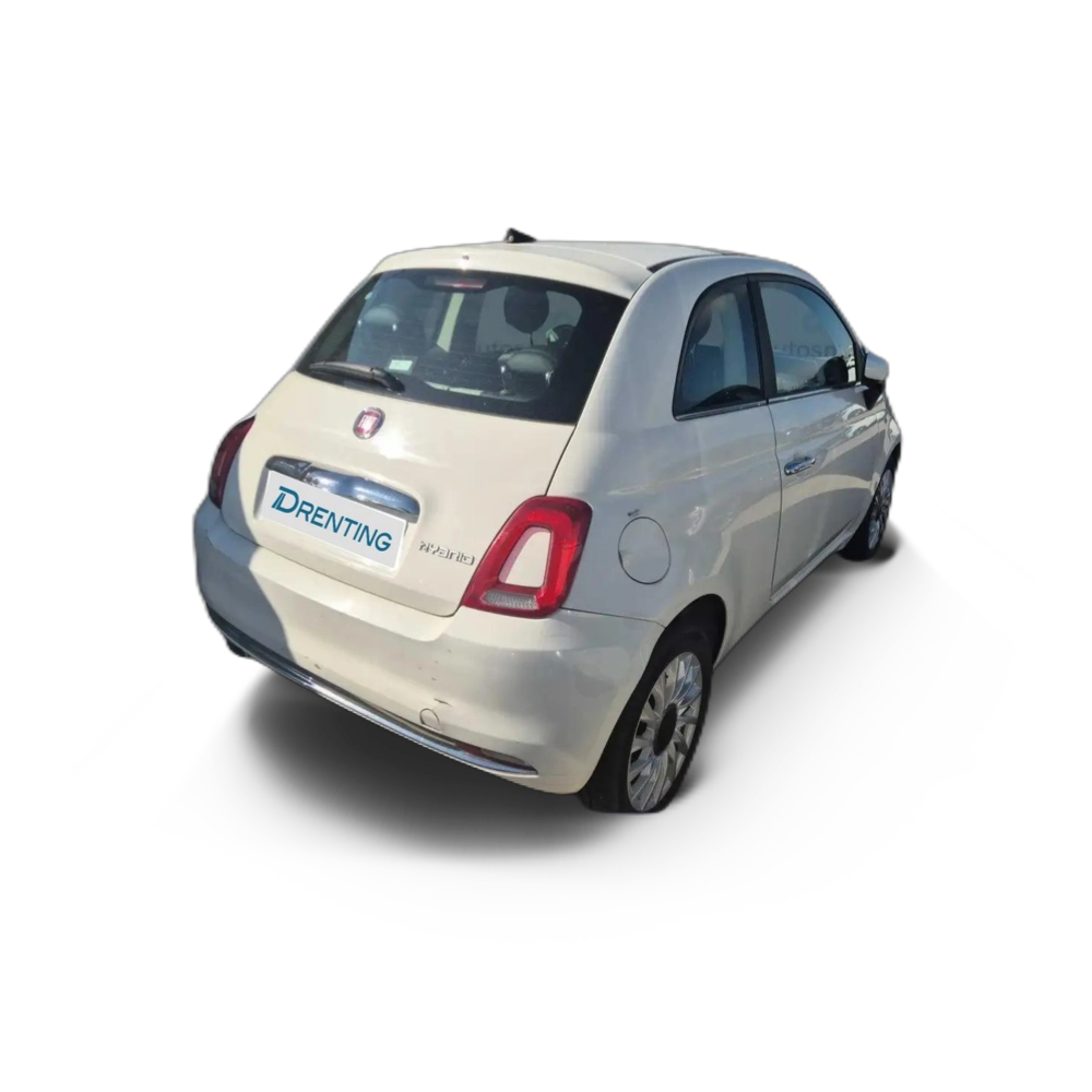 Renting Fiat 500 1.0 Hybrid Dolcevita 52kW Blanco 1
