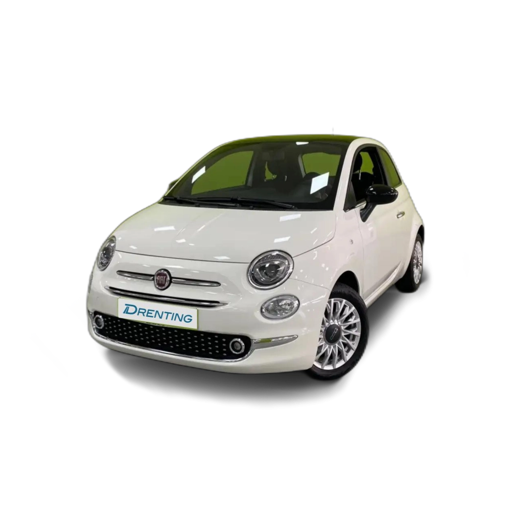 Renting Fiat 500 1.0 Hybrid Dolcevita 52kW Blanco 3 2