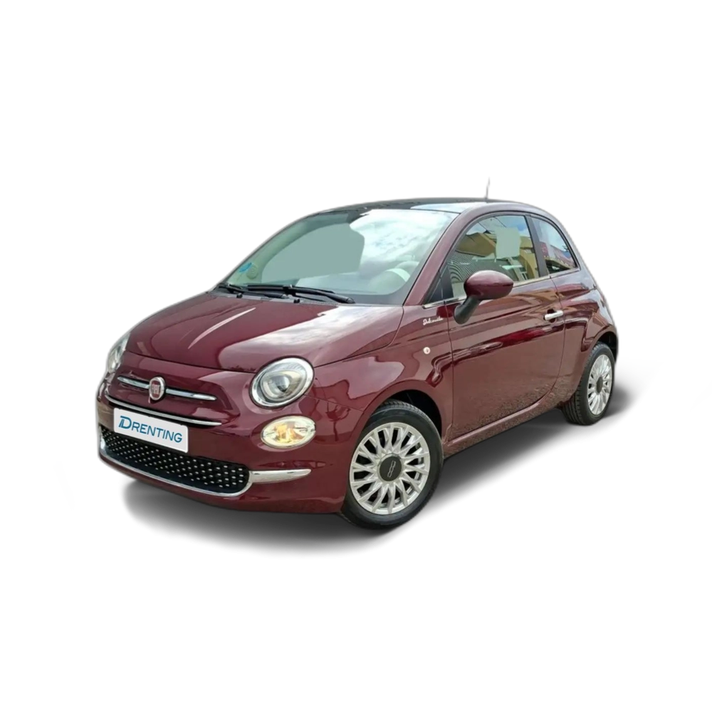 Renting Fiat 500 1.0 Hybrid Dolcevita 52kW Burdeos 1 1