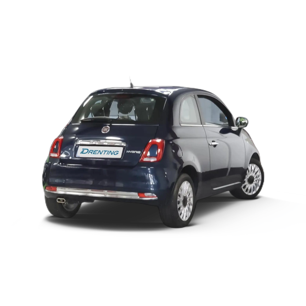 Renting Fiat 500 1.0 Hybrid Dolcevita 52kW Azul 4