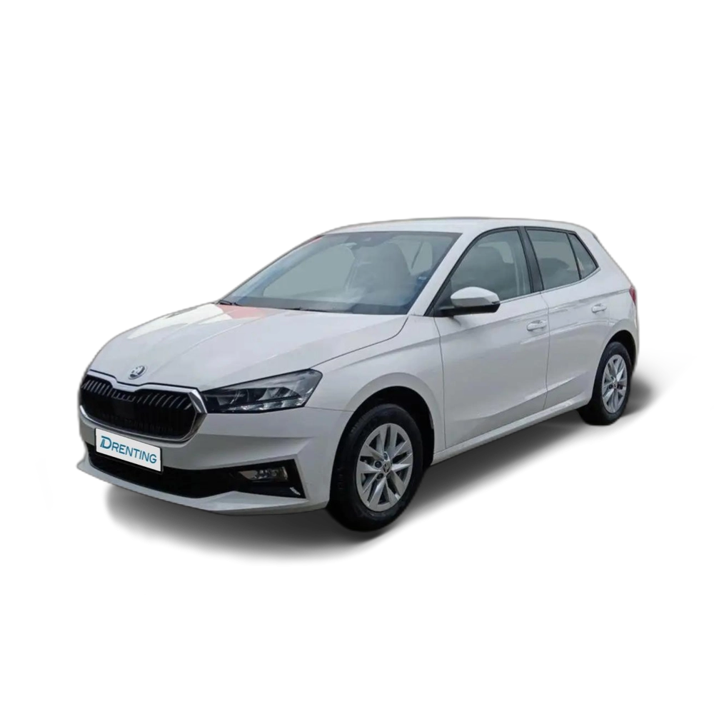 Renting Skoda Fabia 1.0 MPI Ambition 59kW Blanco 1