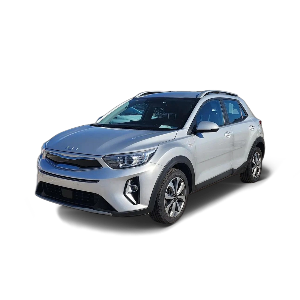 Renting Kia Stonic 1.0 T-GDi MHEV iMT Drive Plus 100 Plateado