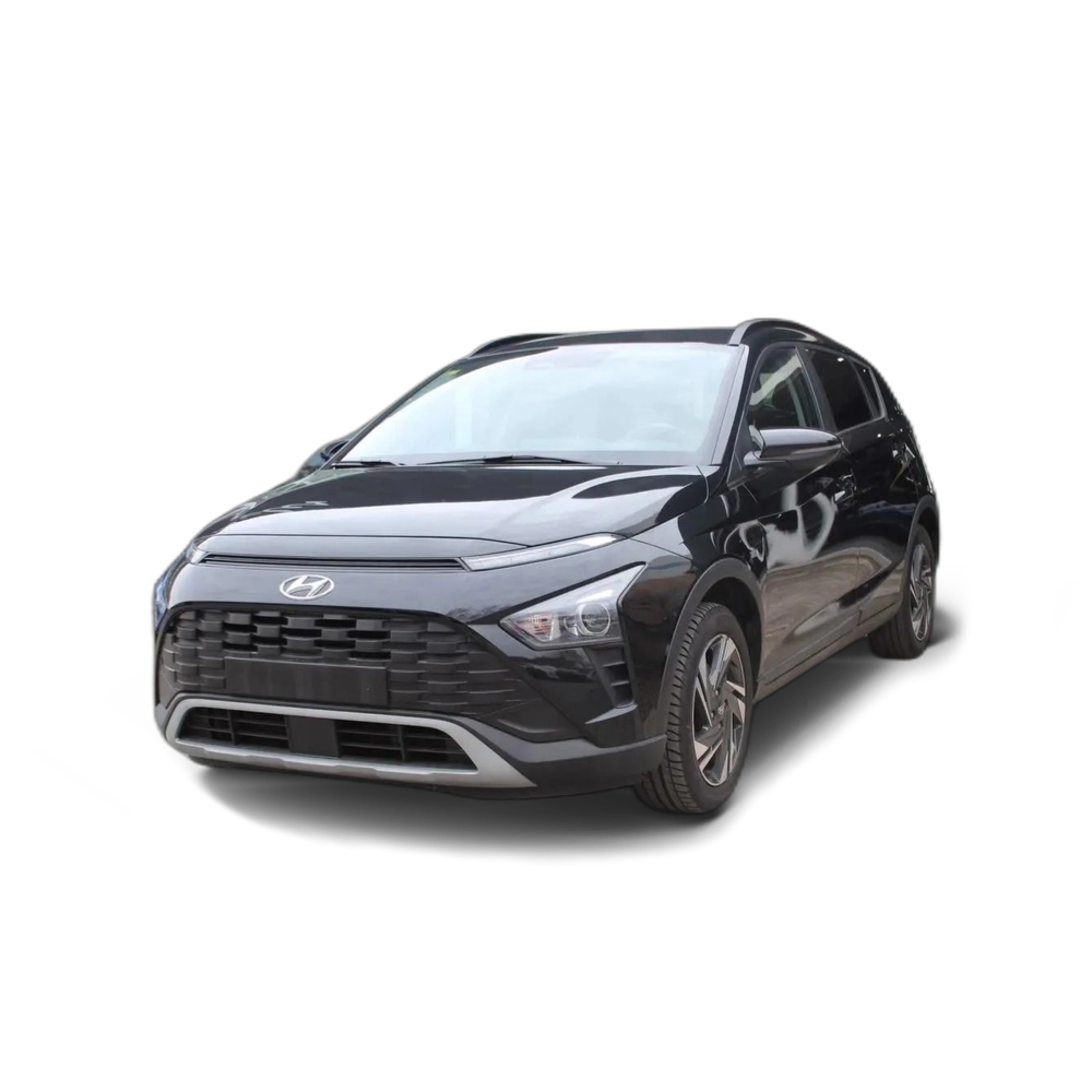 Renting Hyundai BAYON 1.0 TGDI 74kW (100CV) 48V Maxx DCT Negro