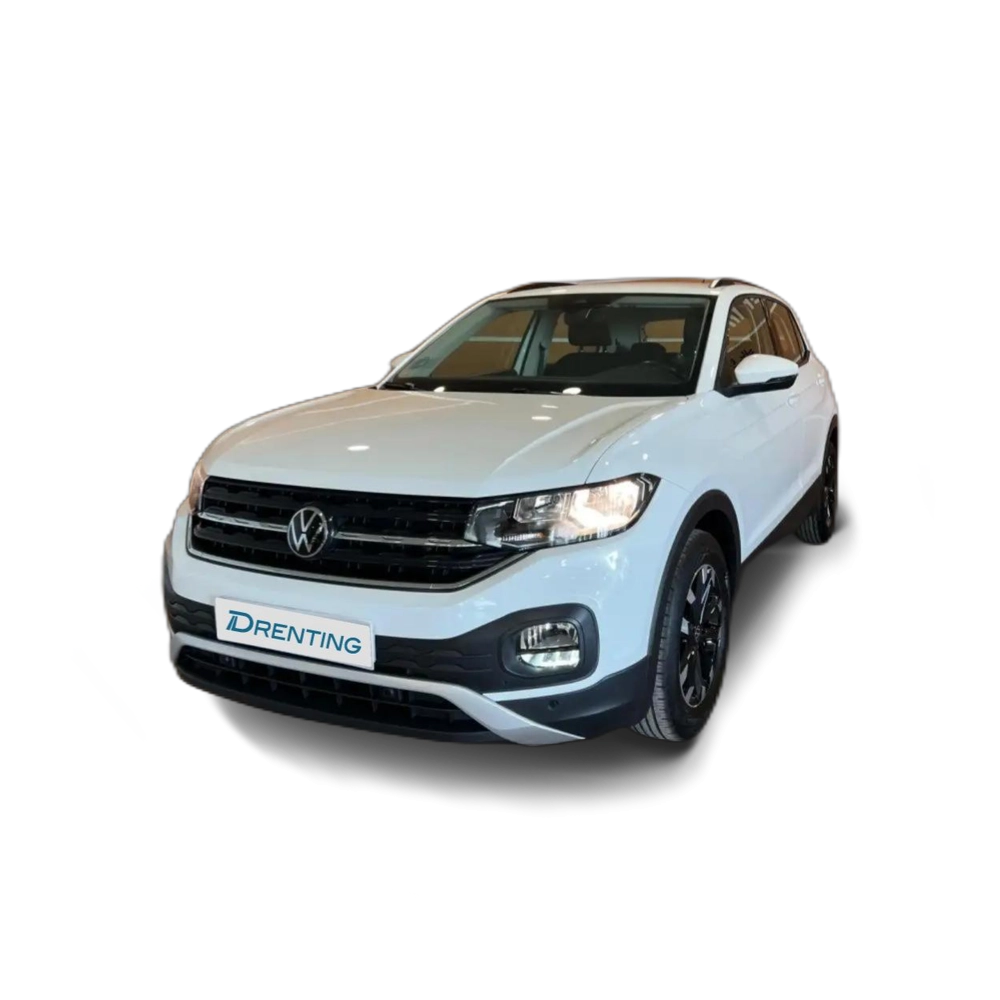 Renting Volkswagen T-Cross 1.0 TSI Advance 81kW Blanco 1