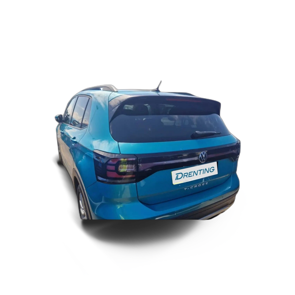 Renting Volkswagen T-Cross 1.0 TSI Advance Azul