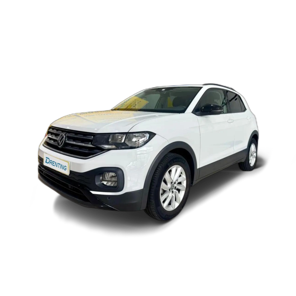 Renting Volkswagen T-Cross 1.0 TSI Advance DSG7 81kW Blanco 5