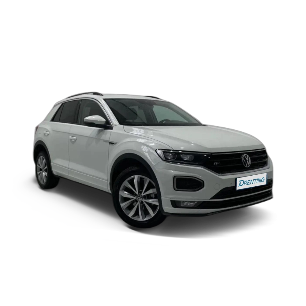 Renting Volkswagen T-Roc 1.0 TSI Advance R-line 81kW Blanco