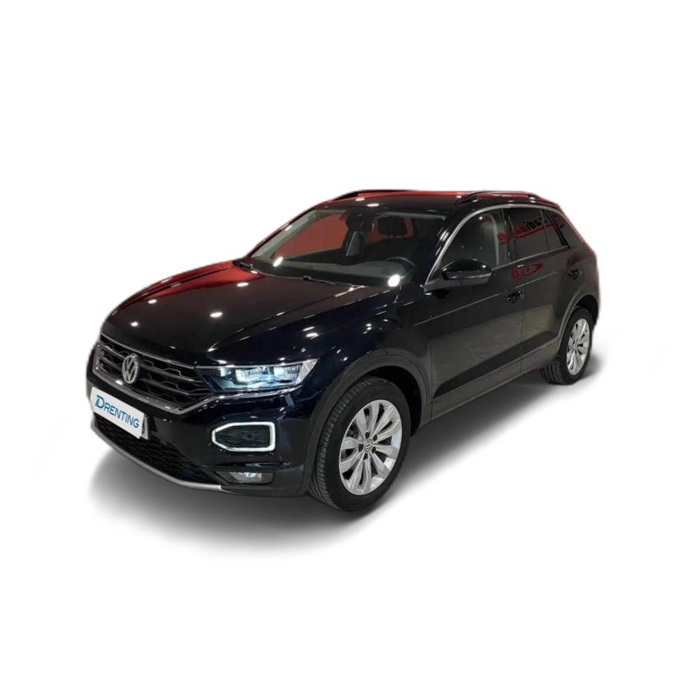 Renting Volkswagen T-Roc 1.0 TSI Advance Style Negro