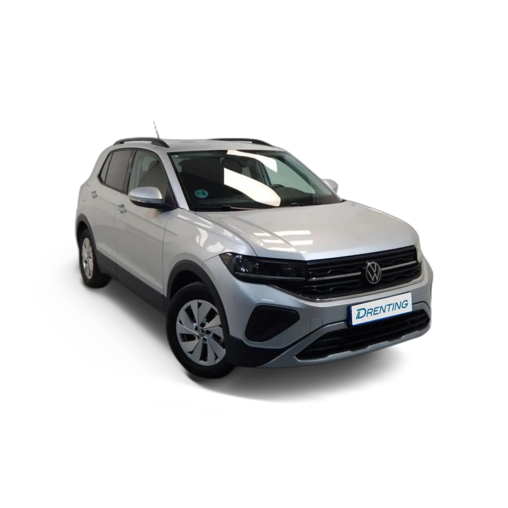 Renting Volkswagen T-Cross 1.0 TSI Life 70kW Plateado