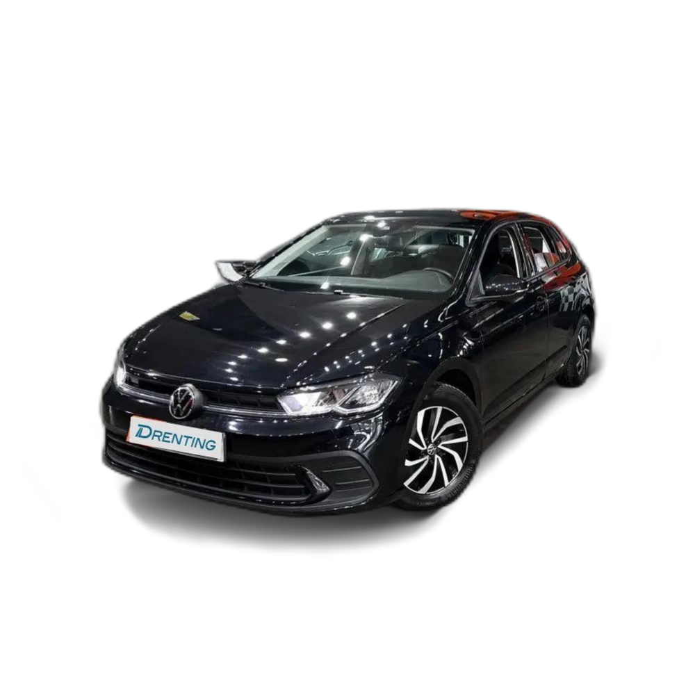 Renting Volkswagen Polo 1.0 TSI Life 70kW Negro