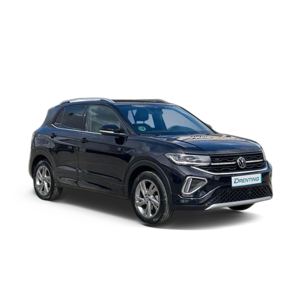 Renting Volkswagen T-Cross 1.0 TSI R-Line 85kW Aut. Negro 2
