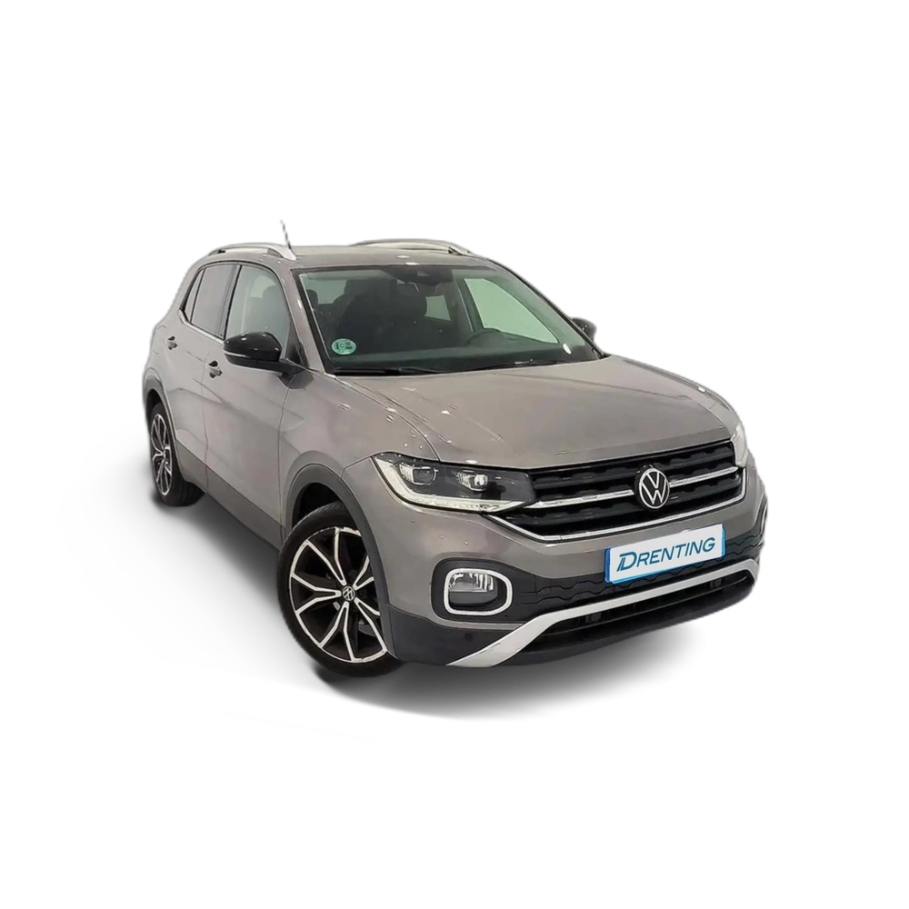 Renting Volkswagen T-Cross 1.0 TSI Sport DSG7 81kW Gris