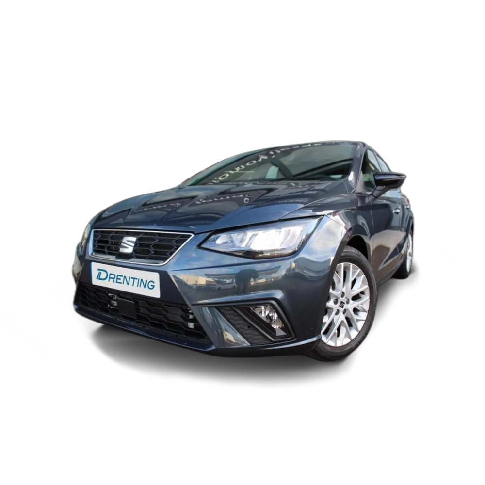 Renting SEAT Ibiza 1.0 TSI S&amp;S FR XS 110 Gris 4