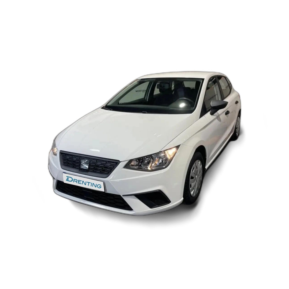 Renting SEAT Ibiza 1.0 TSI S&amp;S Reference Plus 95 Blanco