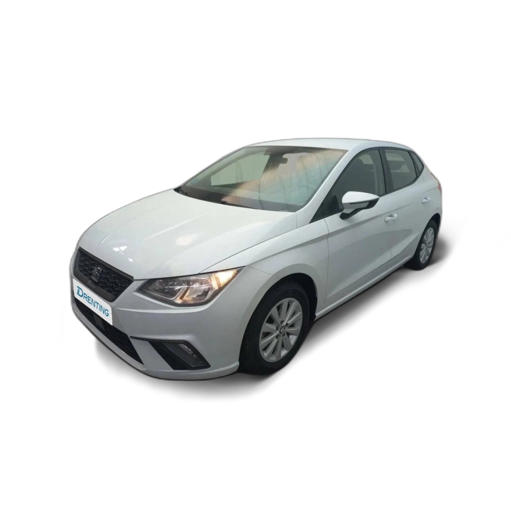 Renting SEAT Ibiza 1.0 TSI S&amp;S Style 110 Blanco
