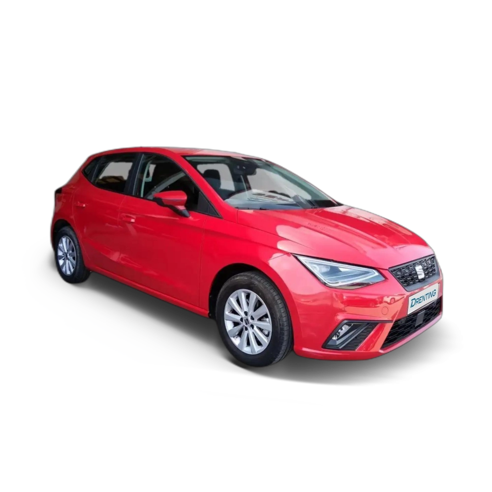 Renting SEAT Ibiza 1.0 TSI S&amp;S Style XM 115 Rojo