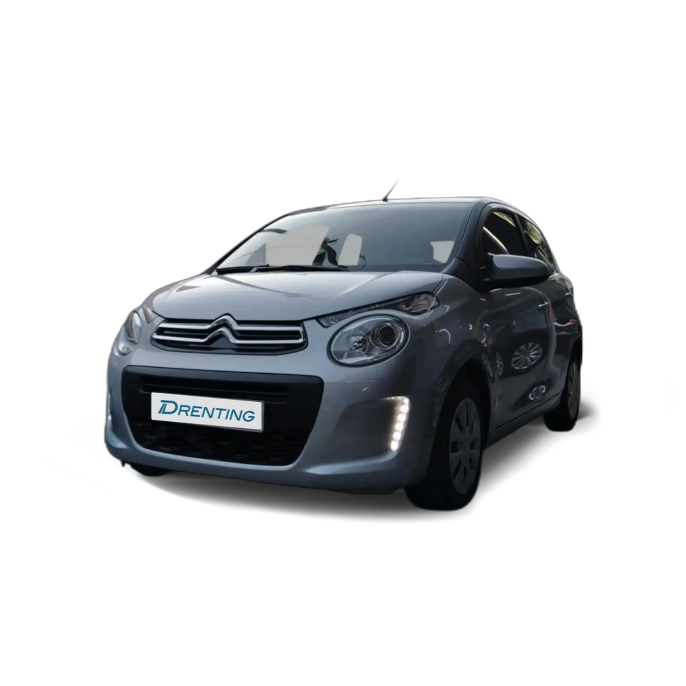 Renting Citroen C1 1.0 VTi Feel 72 Plateado 1