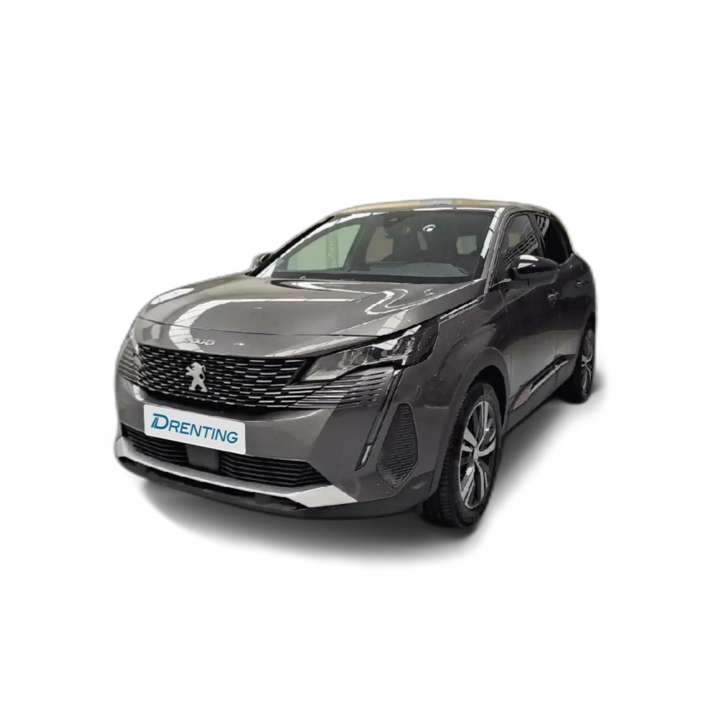 Renting Peugeot 3008 1.2 100KW  eDCS6 Allure Pack Gris 1