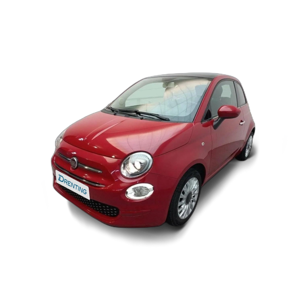 Renting Fiat 500 1.2 Lounge Rojo 1