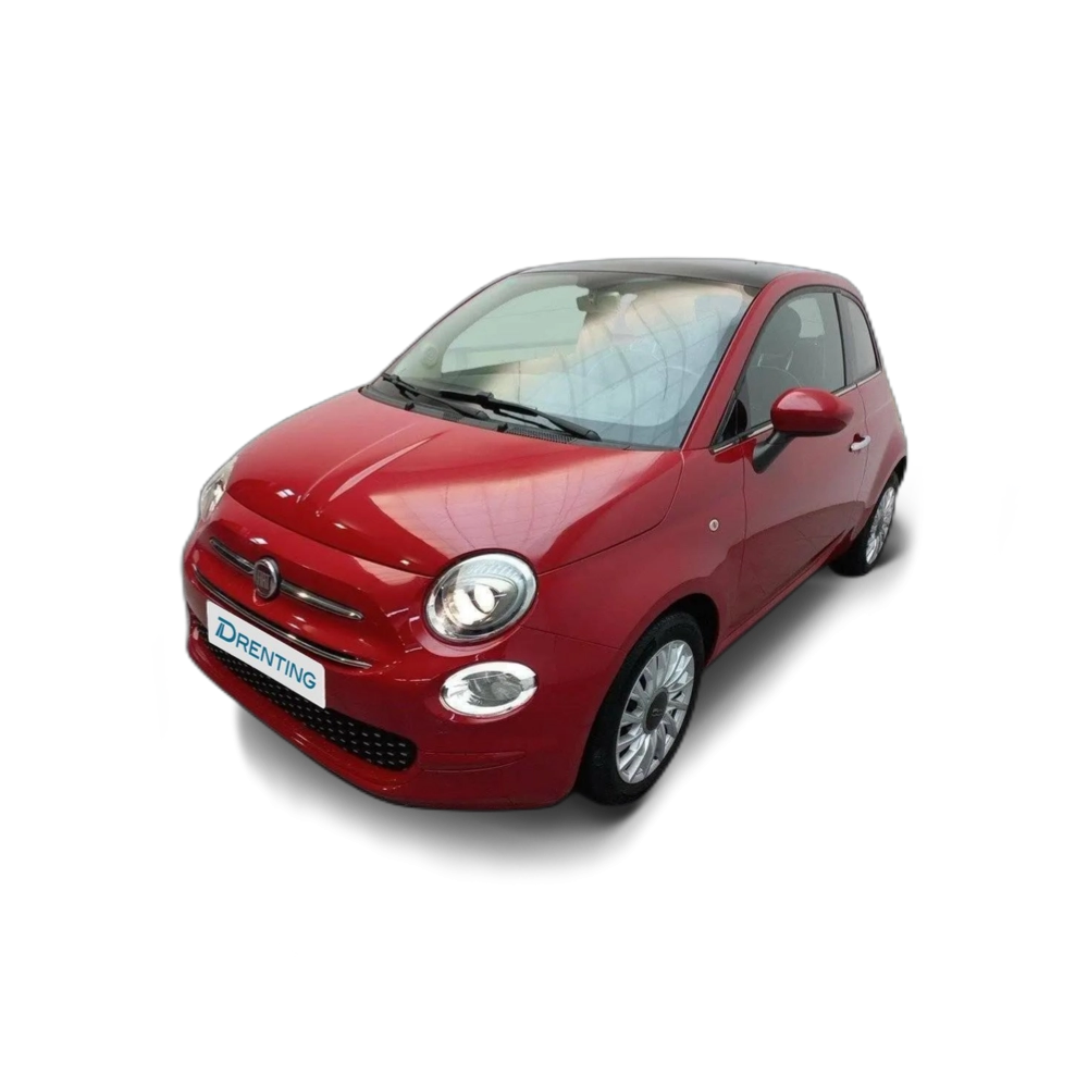 Renting Fiat 500 1.2 Lounge Rojo