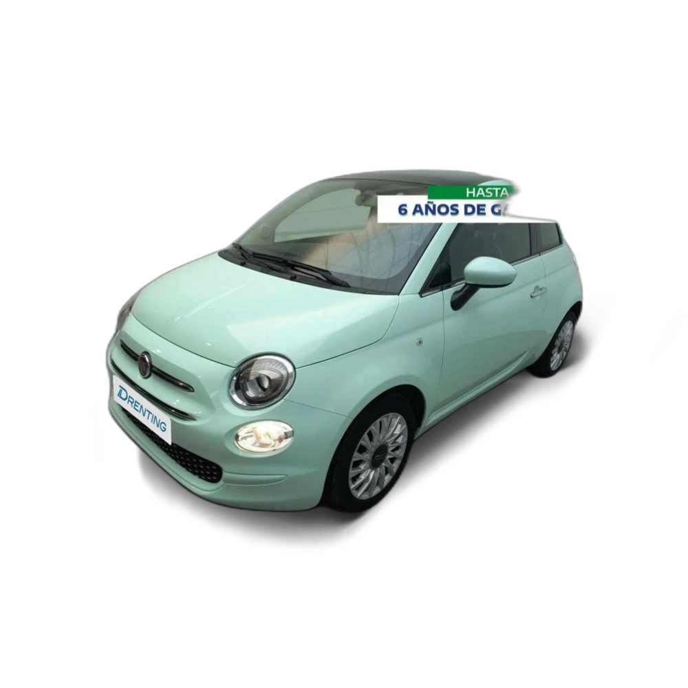 Renting Fiat 500 1.2 Lounge Azul