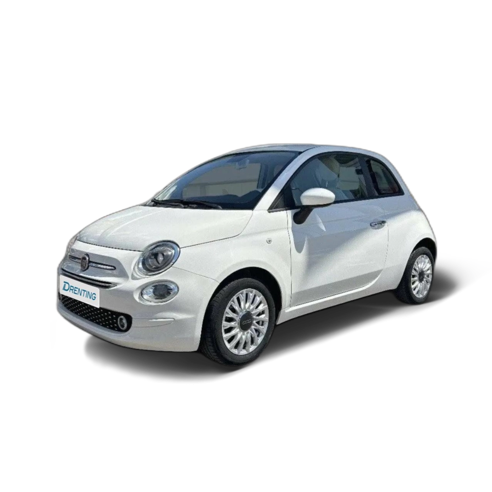 Renting Fiat 500 1.2 Lounge MTA Blanco