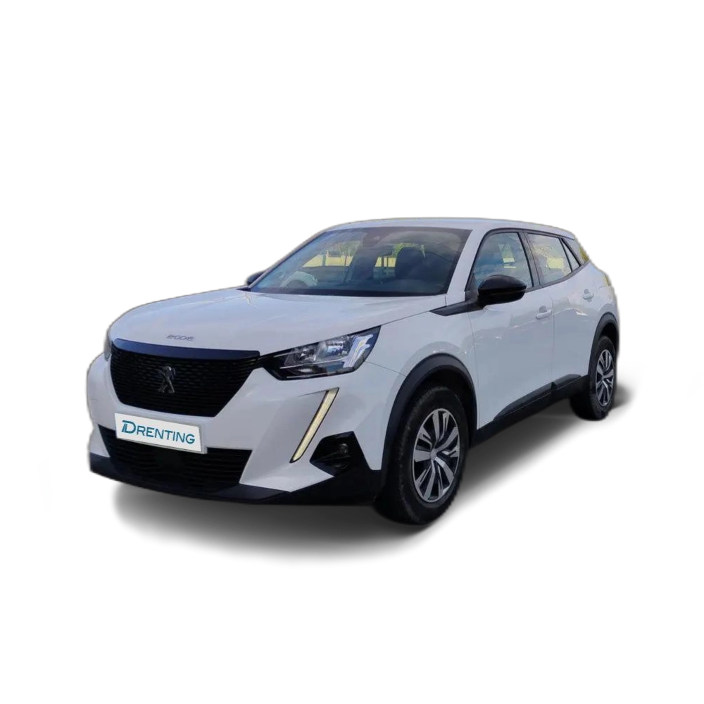 Renting Peugeot 2008 1.2 PureTech S&amp;S Active 100 Blanco 1